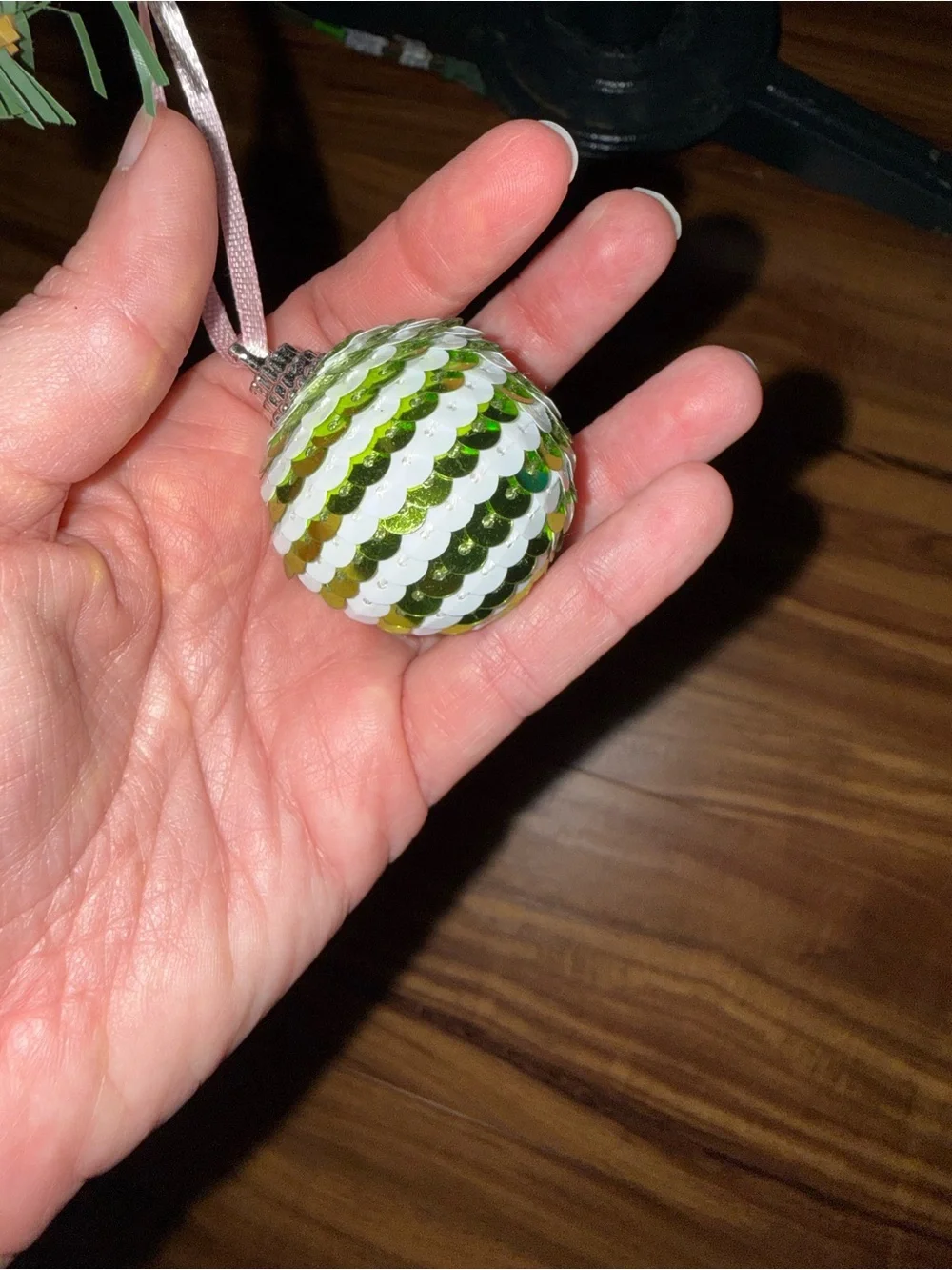 Summer & Flamingo themed Mini Fabric Ornament